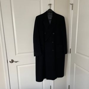 Men's Winter Alpacuna Long Overcoat